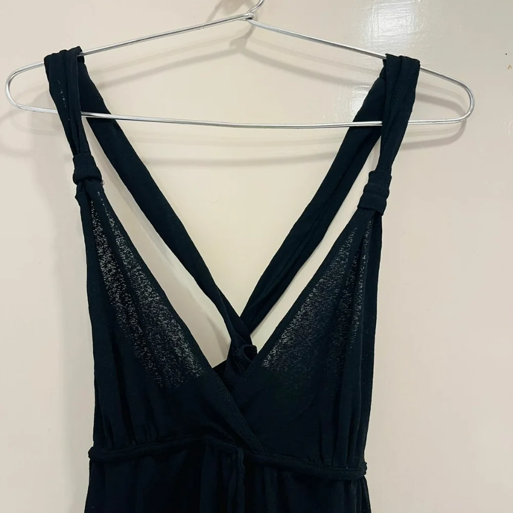 Black semi sheer dress - Picture 3 of 9